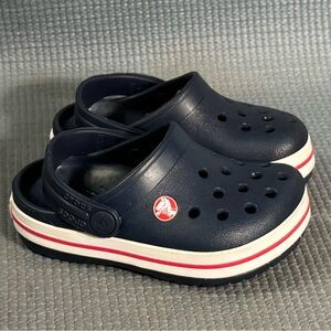 CROCS Kids Navy Blue Sandals